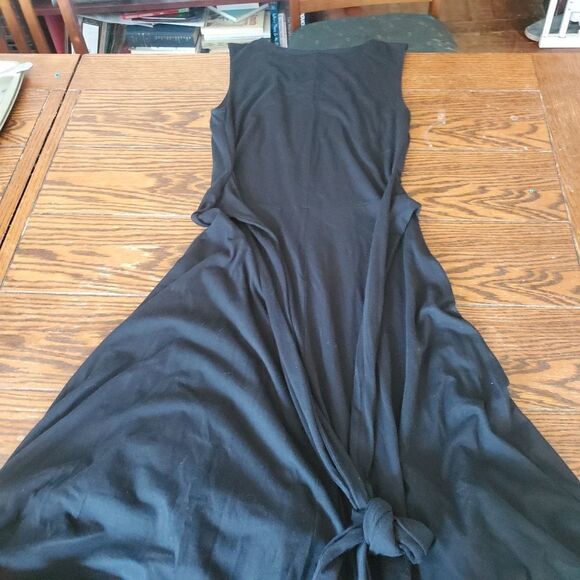 Peruvian Connection black tie waist gathered front - Picture 4 of 4